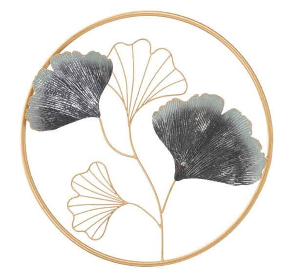 PAINEL DE FERRO SIMPLES FLOR Ø 45,5X3,5 CM