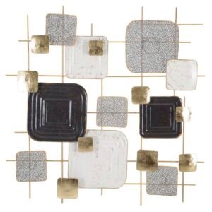 PAINEL DE FERRO CUBOS 80X5X80 CM