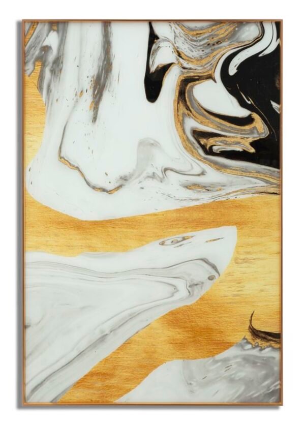 PAINEL DE VIDRO COM MOLDURA FANTASMA CM 80X3,5X120