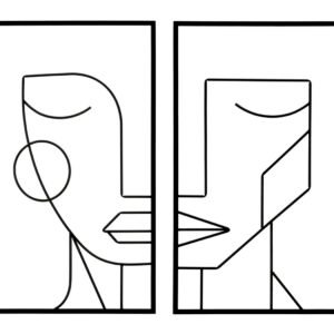 PAR PAINEL TRIBAL SIMPLESMENTE FERRO 60X1X80 CM