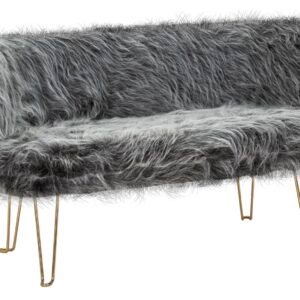 SOFÁ HACIL CINZA CM 134X54X77