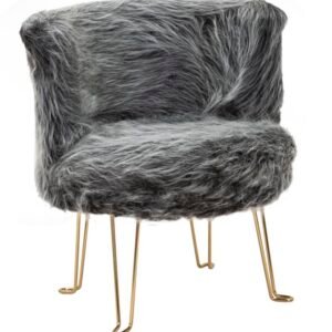 POLTRONA HACIL CINZA 73X64X77 CM