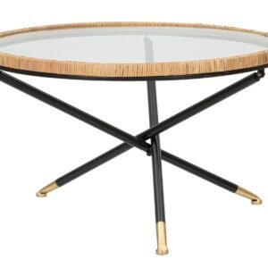 MESA DE CENTRO SAINT BARTH REDONDA Ø 80X46,5 CM