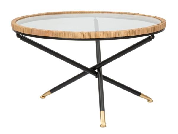 MESA DE CENTRO SAINT BARTH REDONDA Ø 80X46,5 CM