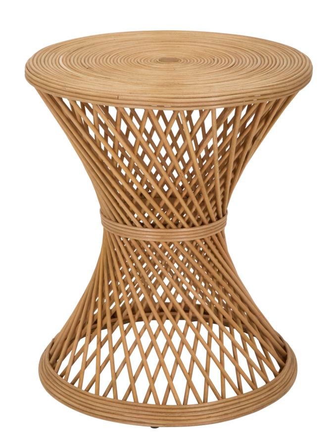 MESA RATTAN Ø 48X56 CM
