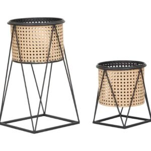 PAR DE VASO P/OSAKA CM Ø 21X40-19X22