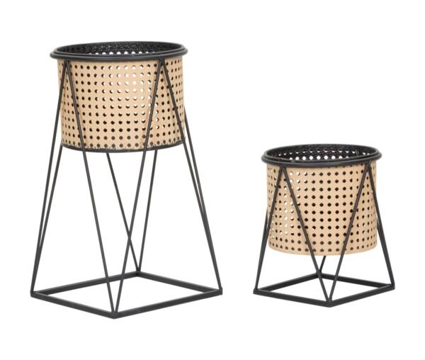 PAR DE VASO P/OSAKA CM Ø 21X40-19X22