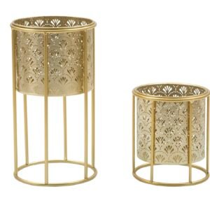 PAR DE VASO P/GOLVY -A- CM Ø 21X40-19X22