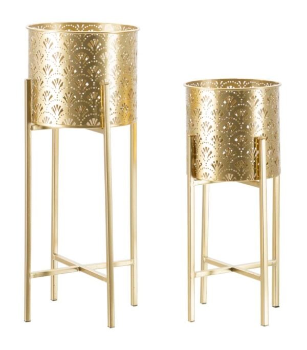 PAR DE VASO P/GOLVY STAND -B- CM Ø 21X52-19X42