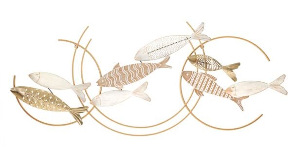 PAINEL DE FERRO FISHY MOVE 142.9X5X61.6 CM