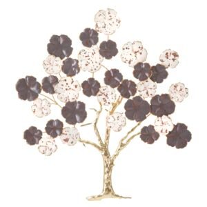 PAINEL DE FERRO ÁRVORE PURPY 73.7X5X80 CM