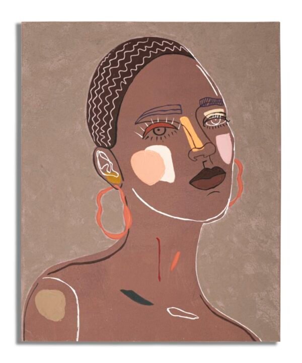 PINTURA EM TELA TRIBAL -A- 80X2,8X100 CM