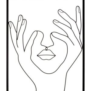 PAINEL DE FERRO SIMPLY FACE 50,5X1,3X61 CM