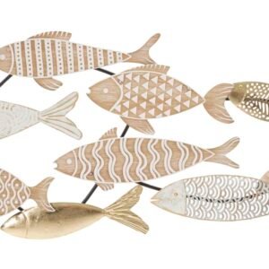 PAINEL DE FERRO PEIXE 118X5.7X46.4 CM