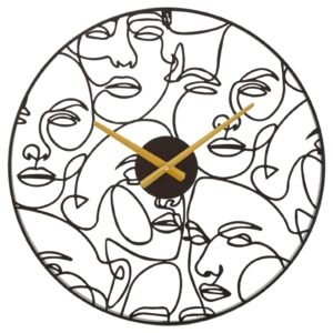RELÓGIO DE PAREDE FACES Ø50X3,5 CM