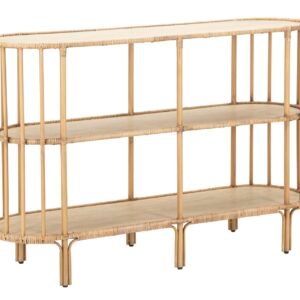 CONSOLA PANAMÁ 3 PRATELEIRAS 120X37,5X80 CM