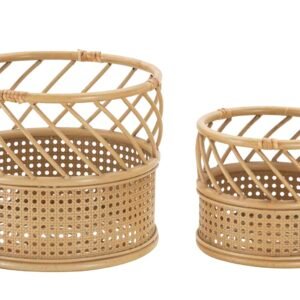 P/PAR VASOS PANAMÁ CM Ø 30X25-22X18