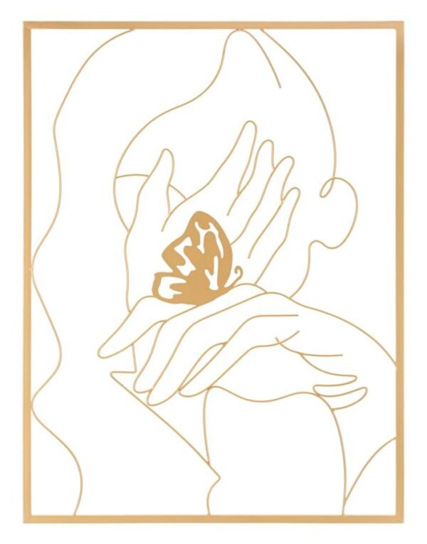 PAINEL DE FERRO MÃOS NO FACE 60X1X80 CM