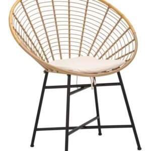 CADEIRA GRADE PANAMÁ C/ALMOFADA 72X56,5X88 CM