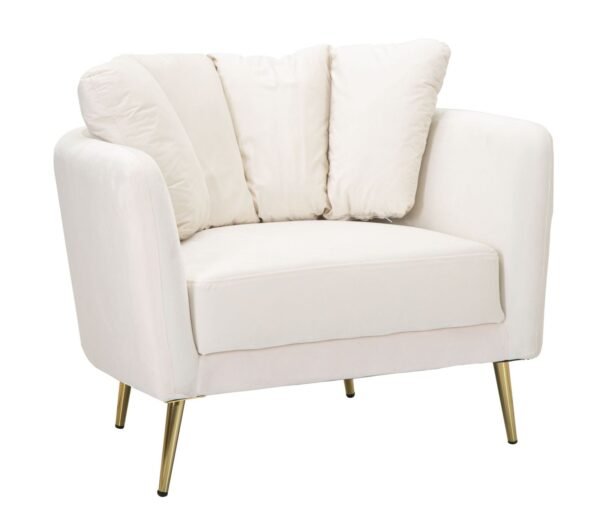 POLTRONA KIEV CREME CM 88X77X74