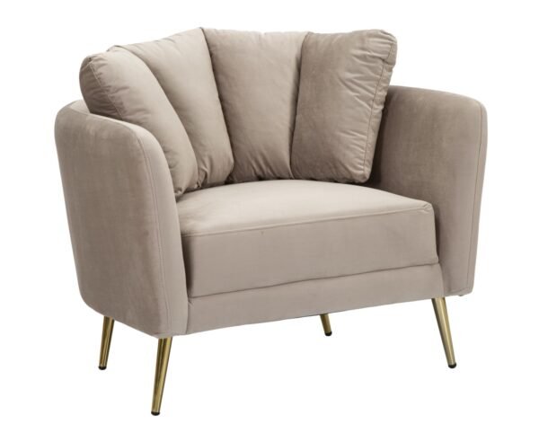 POLTRONA KIEV CINZA 88X77X74 CM
