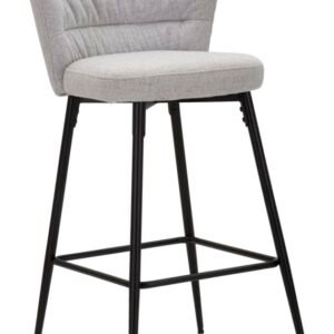 BANCO DE BAR LOSANNA CINZA CONJUNTO 2 PCS CM 52X59X108