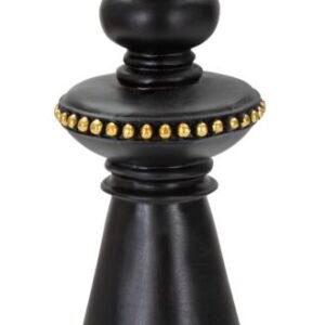 KING PRETO E DOURADO CM Ø 11X32,5