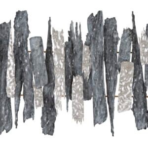 PAINEL DE FERRO ESCULPTO 122,6X6,4X62,9 CM