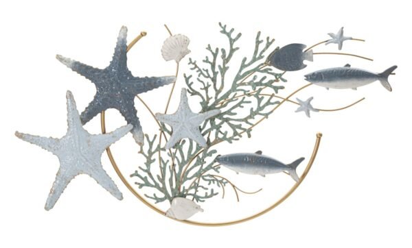 PAINEL DE FERRO ESTRELA DO MAR 95.3X5X53.3 CM