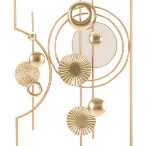 PAINEL DE FERRO DOURADO 49,5X3,8X80 CM