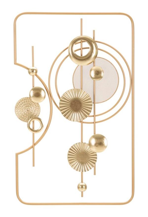 PAINEL DE FERRO DOURADO 49,5X3,8X80 CM