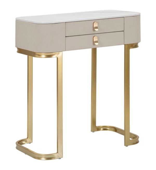 CONSOLA DE BELEZA 2 GAVETAS CM 70X40X80