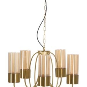 LUSTRE VERSAILLES 5 LUZES CM Ø 80X103