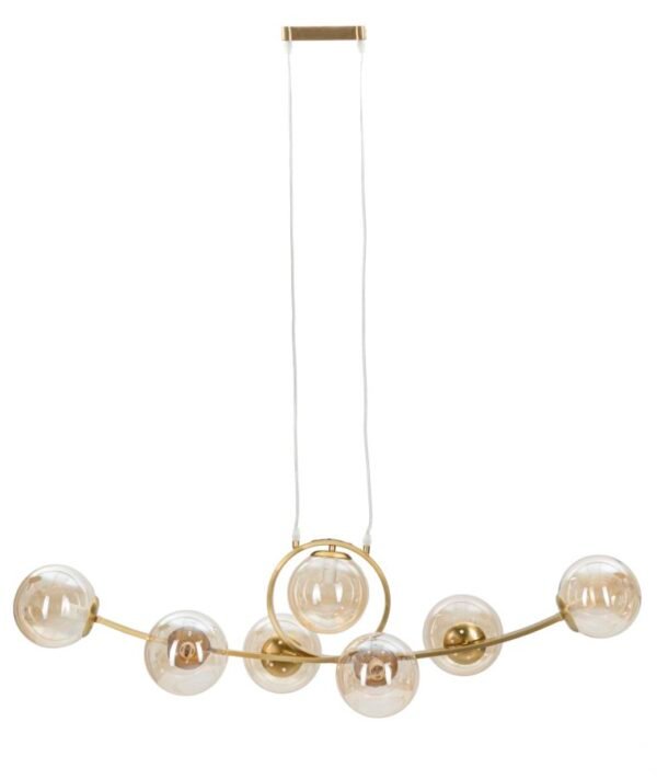 LUSTRE JAPÃO 7 LUZES CM 115X36X30