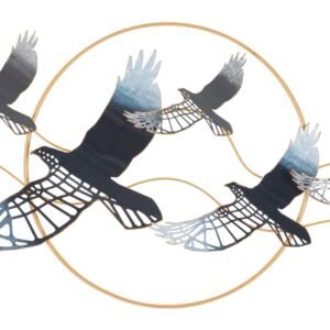 PAINEL DE FERRO PÁSSARO 91X7X50 CM