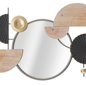 ESPELHO DE PAREDE ABSTRATO 90,2X5,1X50,2 CM