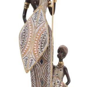 MASAI TRIBAL COM/FILHO 11,5X8,5X46 CM