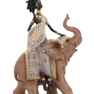 MASAI TRIBAL C/ELEFANTE 22,5X12X32,5 CM