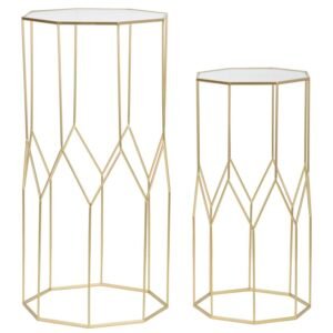 P/TELEFONE PAR VIDRO NOVO CM 50X46X100-40X37X80