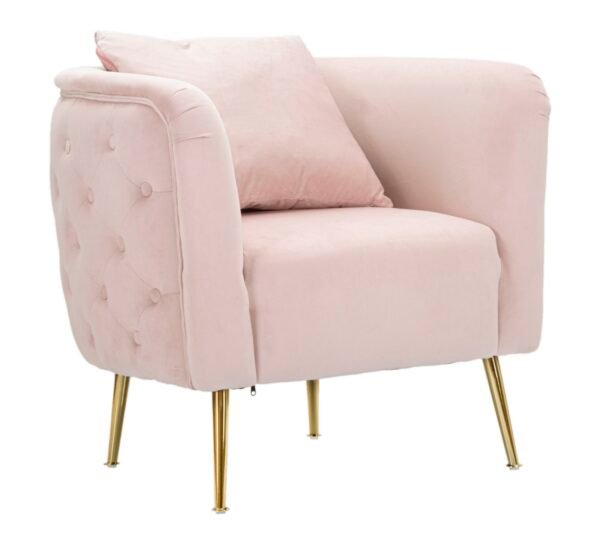 POLTRONA BUCARESTE ROSA 76X74X73 CM