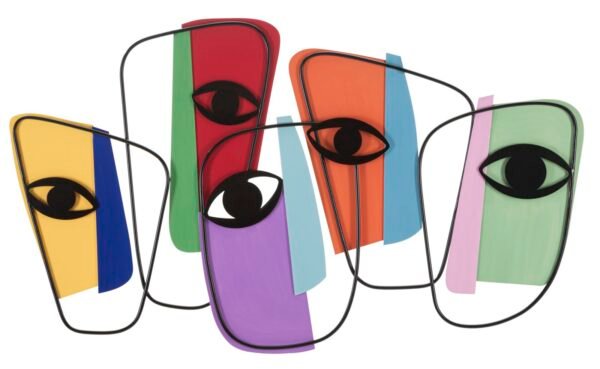 PAINEL DE PAREDE OLHOS -B- CM 120X2X72