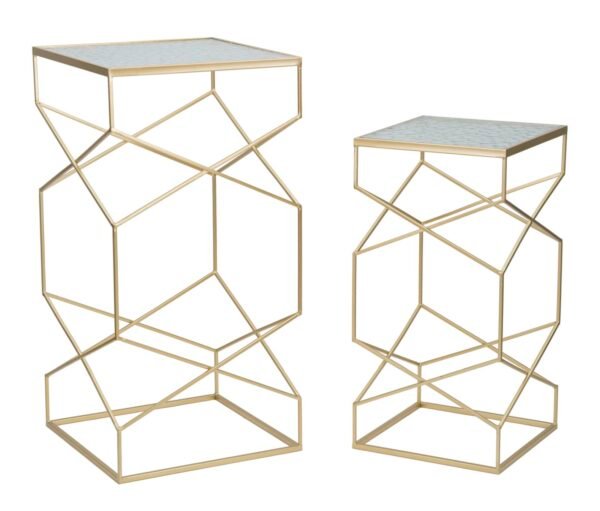 PAR VIDRO P/TELEFONE CM 50X50X100-40X40X80