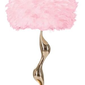 CANDEEIRO DE MESA SLIM ROSA Ø 40X63 CM