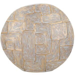 VASO DE RESINA ECLIPS 48X13X44,5 CM