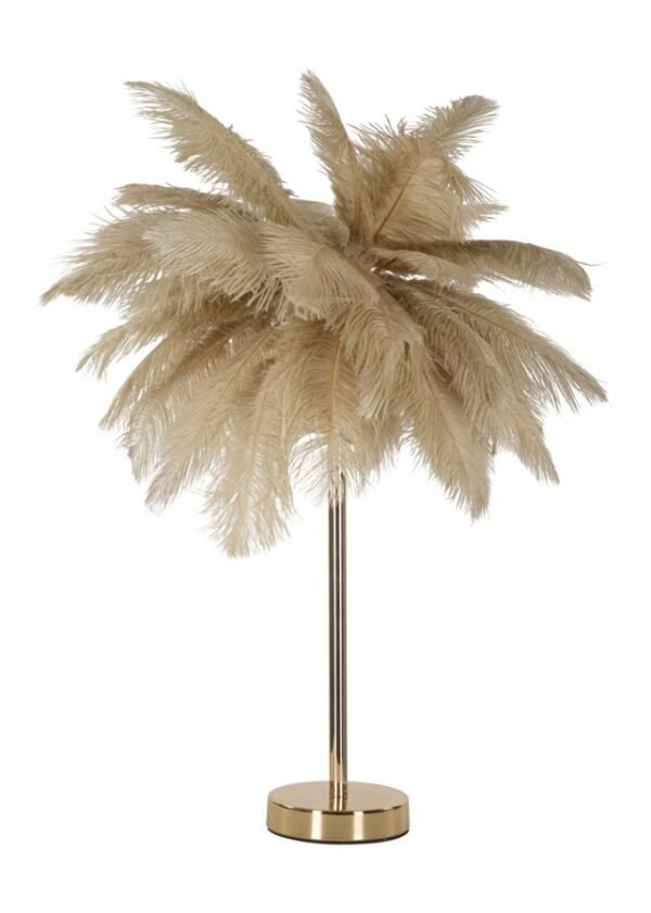CANDEEIRO DE MESA PALM CAMEL CM Ø 55X60