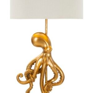 CANDEEIRO DE MESA OCTOPUS OURO CM Ø 30,5X64,5