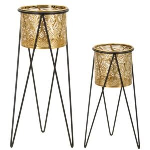 PAR DE POTES P/DRAK CM 21X20X46-18X18X32