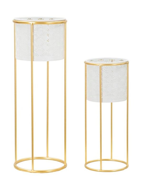 PAR DE POTES P/BRANCO CM Ø 17X46-14X34