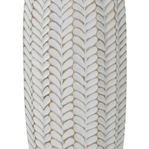 VASO FOLHA RESINA CM Ø 18,5X46