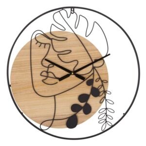 RELÓGIO DE PAREDE ELEGANTE -A- CM Ø 60X2